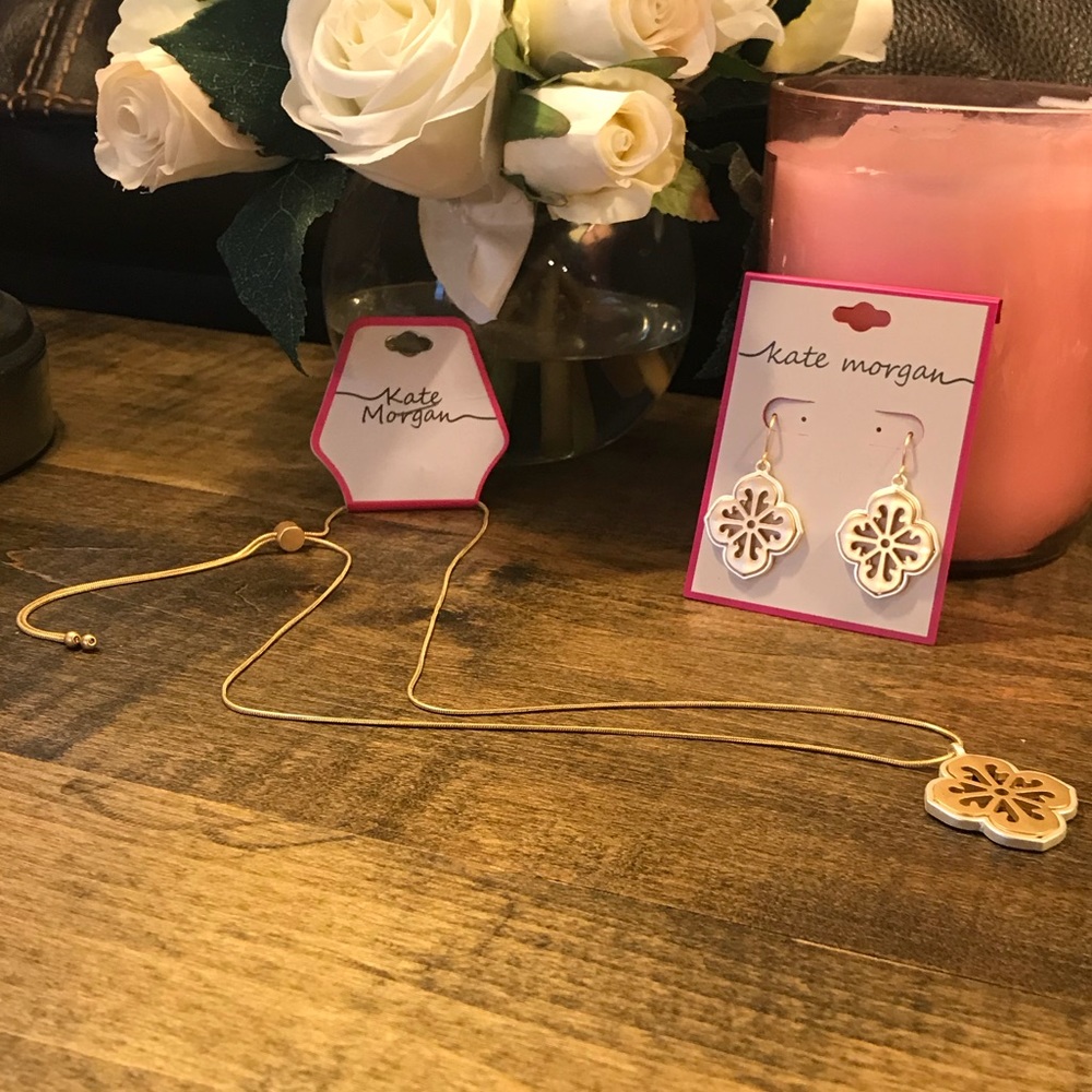 BEAUTIFUL Kate Morgan Necklace & Earring Set❤️